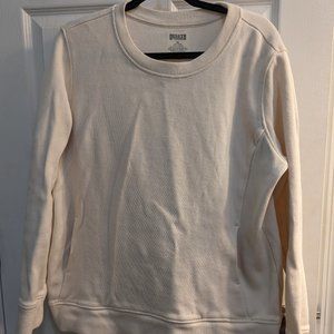 Women's Rib Crewneck Sweatshirt Sixe XL